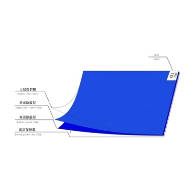 Anti-slip high quality ESD sticky mat /antistatic sticky mat 45cm*90cm for cleanroom